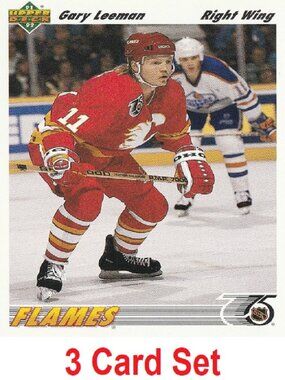 Gary Leeman Hockey Card Collection